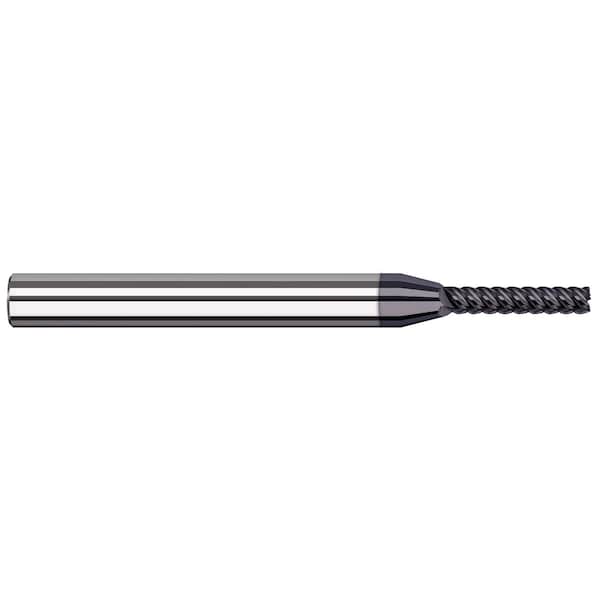 Harvey Tool 7 FL - 0.0930'', 3/32 Cutter DIA x 0.0050'' Radius x 0.1400'', 9/64 LOC - AlTiN Nano Coated 872293-C6 - main